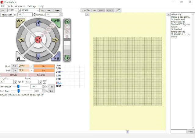 How to print with M3D Enabler D7500 Printer using USB cable